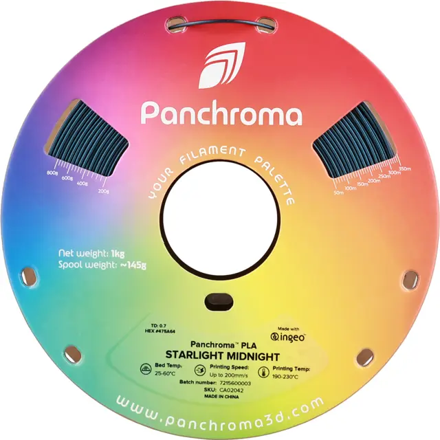 Polymaker Panchroma Starlight PLA Starlight Midnight 