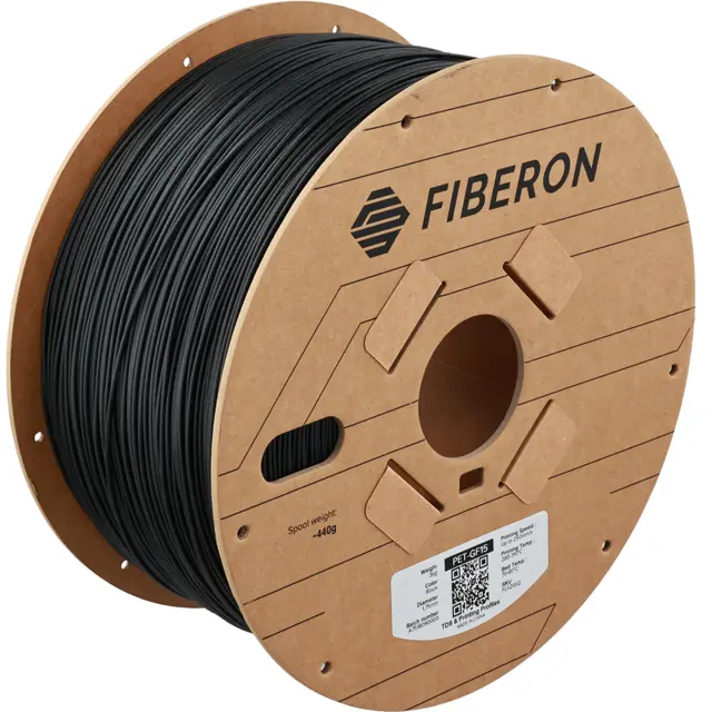 Polymaker Fiberon PET-GF15 (3kg) Black 
