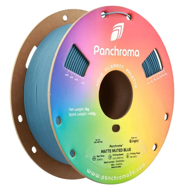 Polymaker Panchroma Matte PLA Muted Blue 