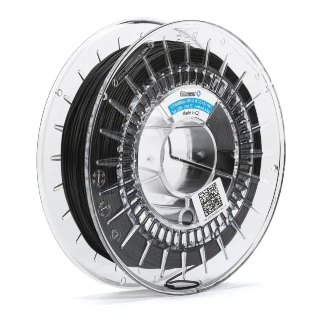 FilamentPM TPE 32D RubberJet Flex Black 
