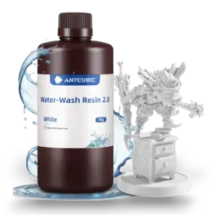 Anycubic Water Washable Resin 2.0 1000g White