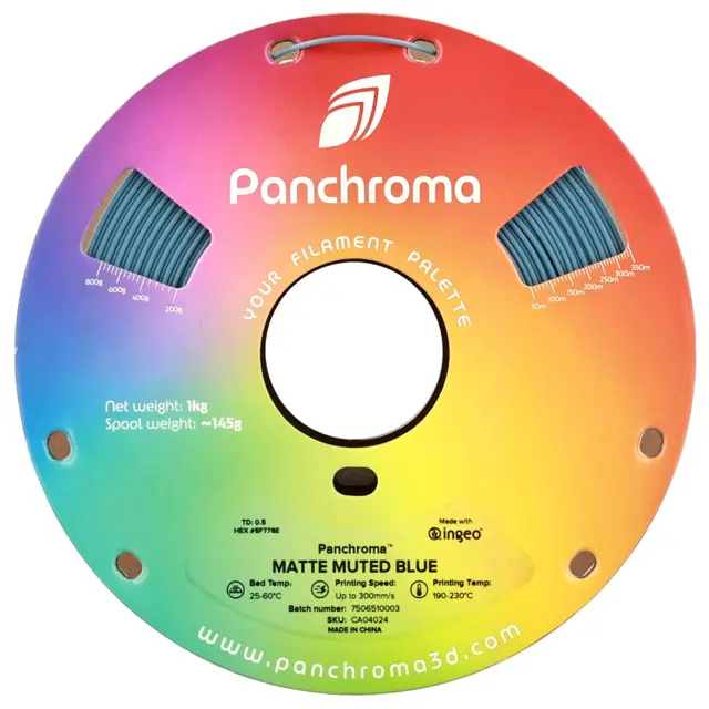 Polymaker Panchroma Matte PLA Muted Blue 