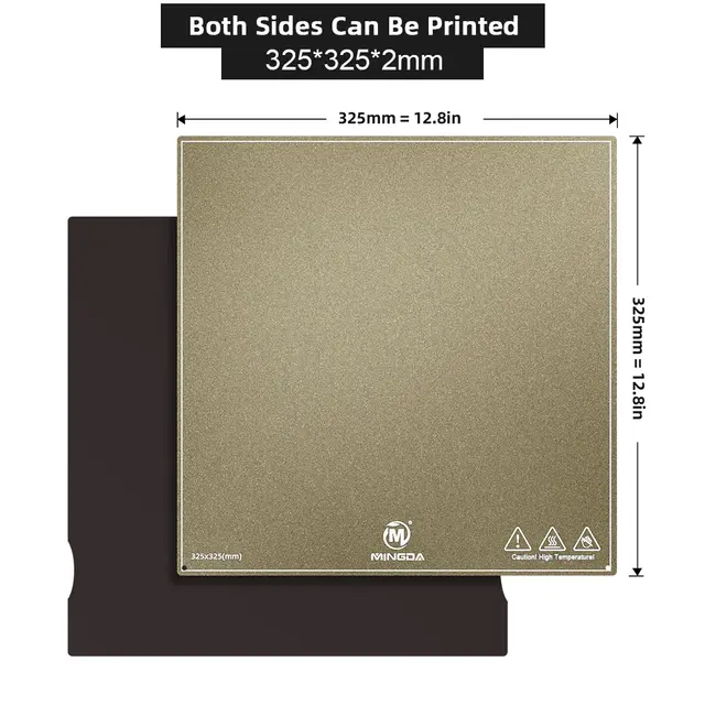 Mingda Doublesided Flexible PEI Plate Magician Max 