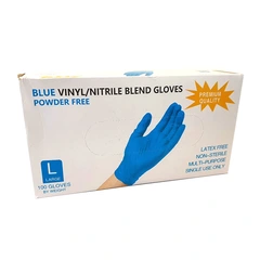 Nitril engangshansker, 100pk Large