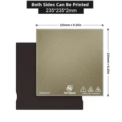 Mingda Doublesided Flexible PEI Plate Magician X / X2