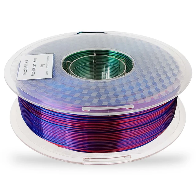 Polyalkemi PLA Silk TriColor Red Green Blue 