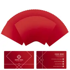 xTool Metal Business Cards - Red 60pcs