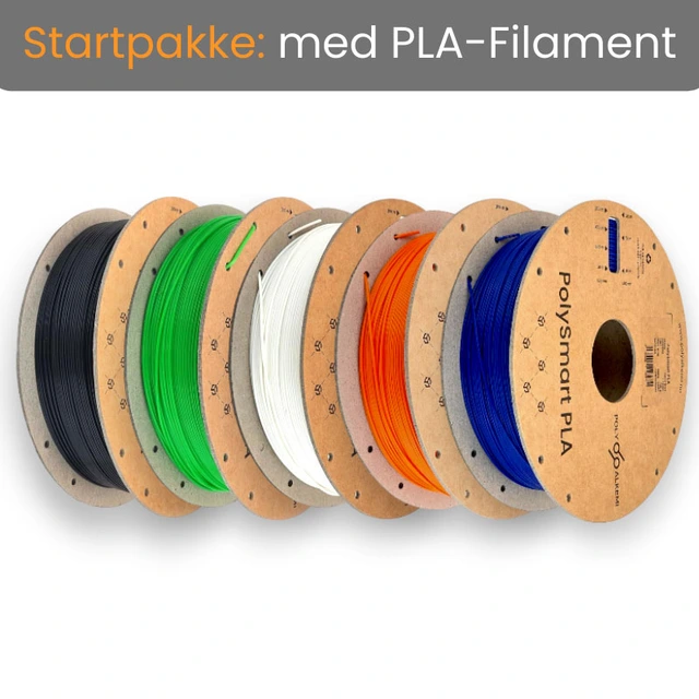 Polysmart PLA Startpakke 2 - Standard 