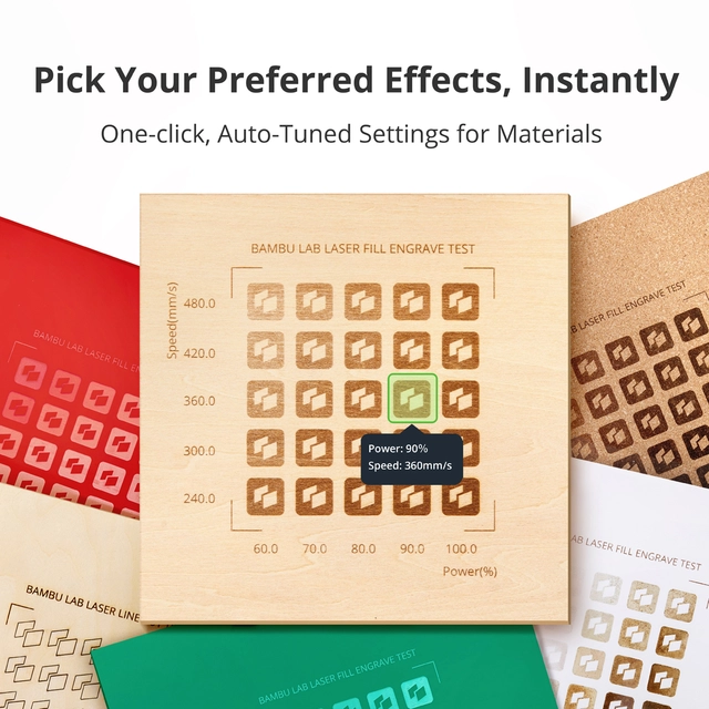 Bambu Lab Walnut Plywood - 6pcs 3mm 