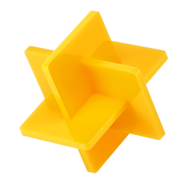 Bambu Lab Opaque Glossy Acrylic Sheets Yellow, 3mm, 3pcs 