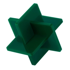 Bambu Lab Opaque Glossy Acrylic Sheets Mistletoe Green, 3mm, 3pcs