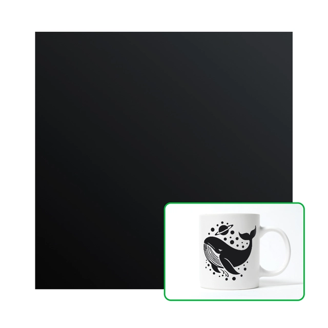 Bambu Lab Matte Removable Vinyl - 10pcs Black 