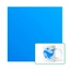 Bambu Lab Matte Removable Vinyl - 10pcs Blue