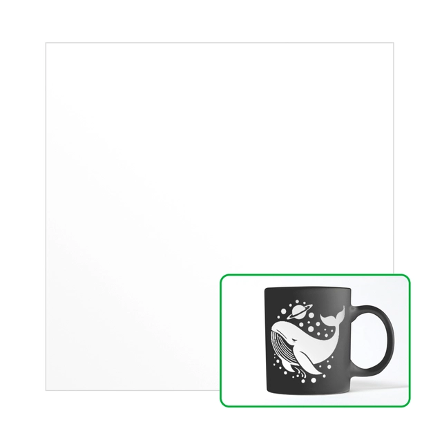 Bambu Lab Matte Removable Vinyl - 10pcs White 