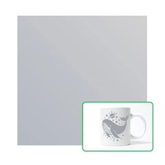 Bambu Lab Matte Removable Vinyl - 10pcs Light Gray