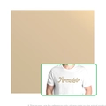 Bambu Lab Matte Heat Transfer Vinyl Champagne Gold, 10pcs 