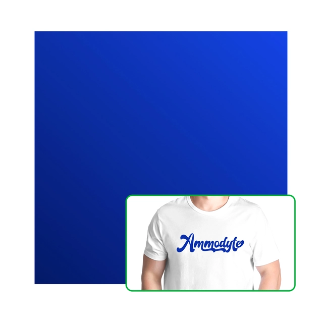 Bambu Lab Matte Heat Transfer Vinyl Royal Blue, 10pcs 