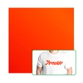 Bambu Lab Matte Heat Transfer Vinyl Neon Orange, 10pcs 
