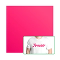 Bambu Lab Matte Heat Transfer Vinyl Neon Pink, 10pcs 
