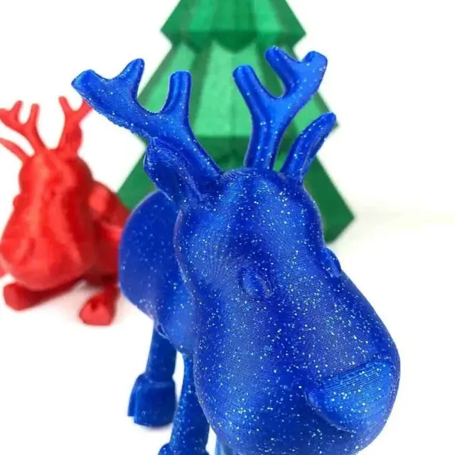 Azurefilm PLA Glitter Glitter Blue 