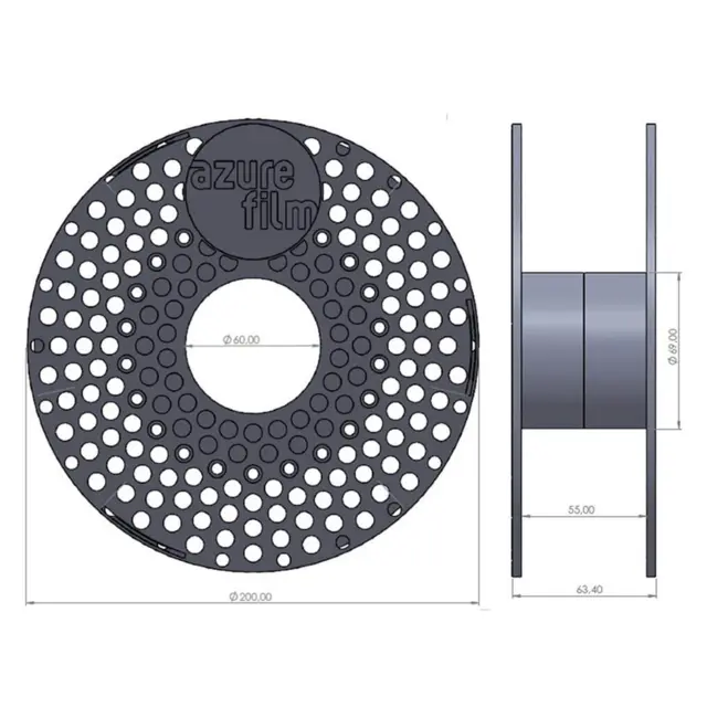 Azurefilm PLA Original Antracite 