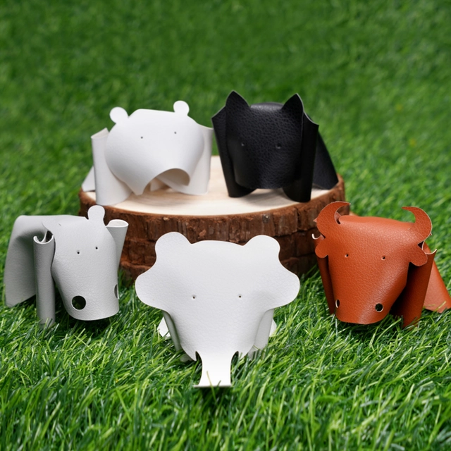 Bambu Lab Pebbled PU Leatherette Fabric White, 5pcs 