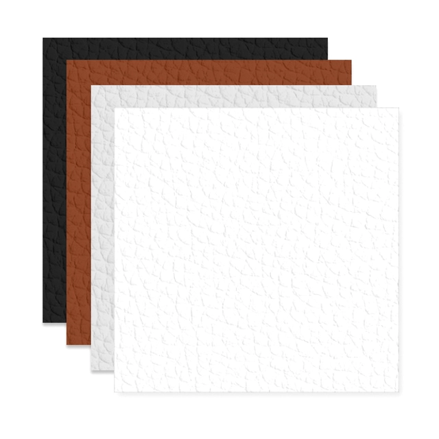 Bambu Lab Pebbled PU Leatherette Fabric White, 5pcs 