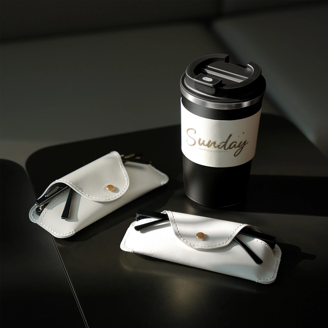 Bambu Lab Pebbled PU Leatherette Fabric White, 5pcs 