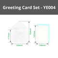 Bambu Pearlescent White Greetingcard Set 2pcs