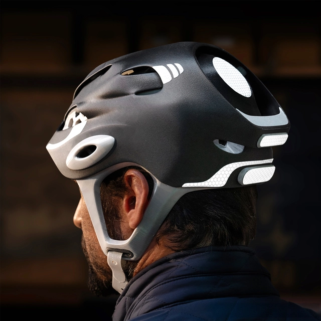 Bambu Light Gray Reflective Decal Sheets 5pcs 