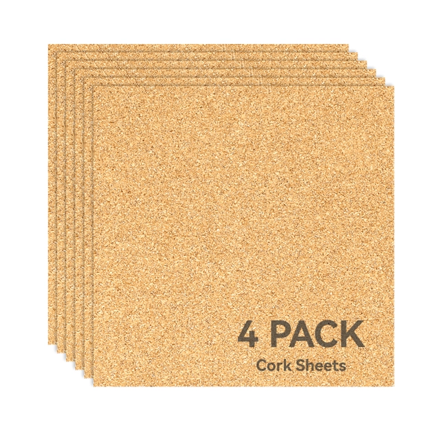Bambu Lab Cork Sheets - 2mm 4pcs 