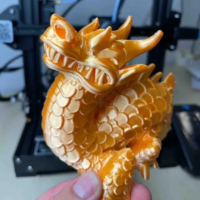 Azurefilm PLA Silk Silk Flame Orange 