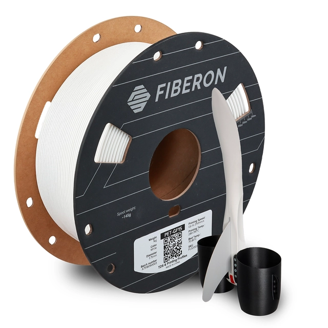 Polymaker Fiberon PET-GF15 White 