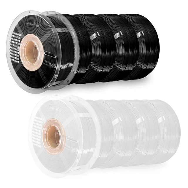 Azurefilm Super Pack PETG (10 ruller) Black & White, Hyper Speed 