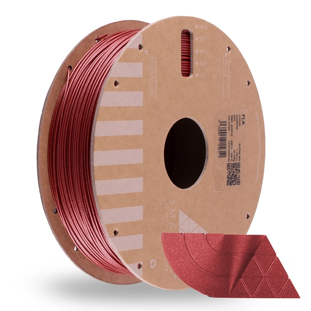 Smartfil PLA Glitter Red 