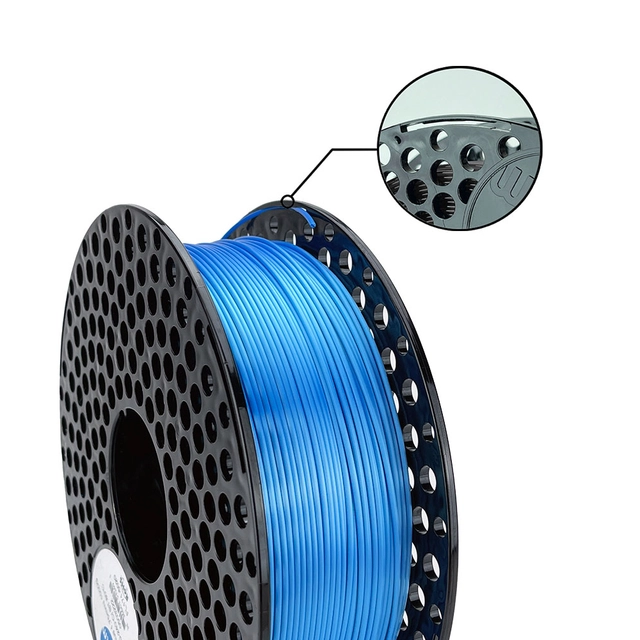 Azurefilm PLA Silk Silk Ocean Blue 