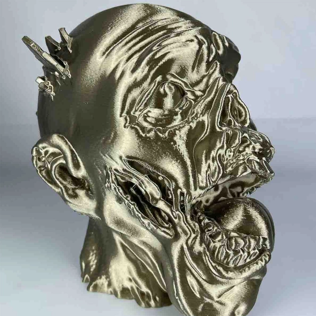 Azurefilm PLA Silk Silk Olive Gold 