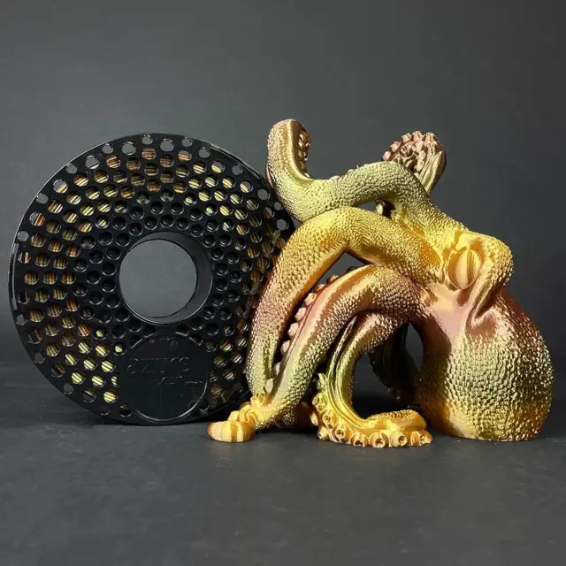 Azurefilm PLA Silk Silk Rainbow Amber 