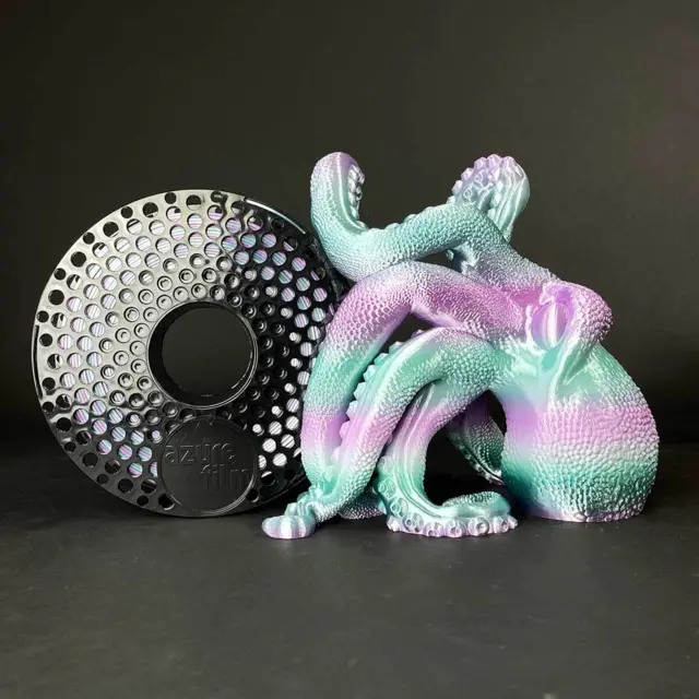 Azurefilm PLA Silk Silk Rainbow Aurora 