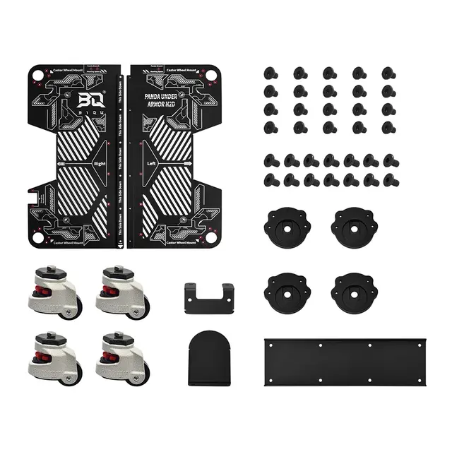 Biqu Panda Under Armor with wheels for H2D/H2S 