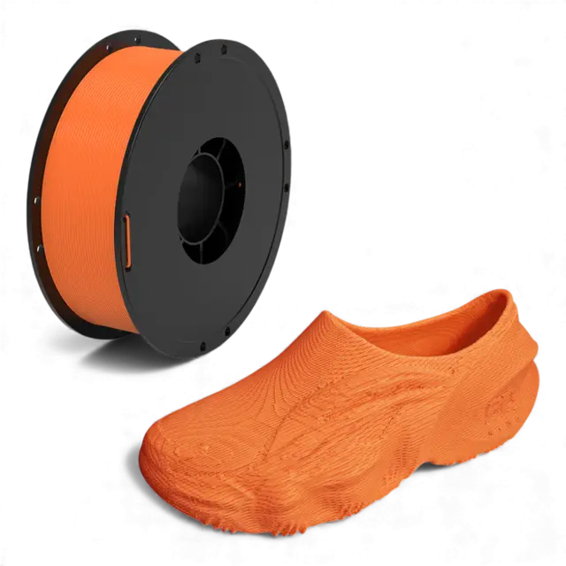 BIQU MorPhlex 75A Variable Hardness Flexible - Orange 