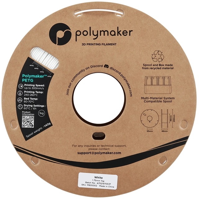 Polymaker PETG White 