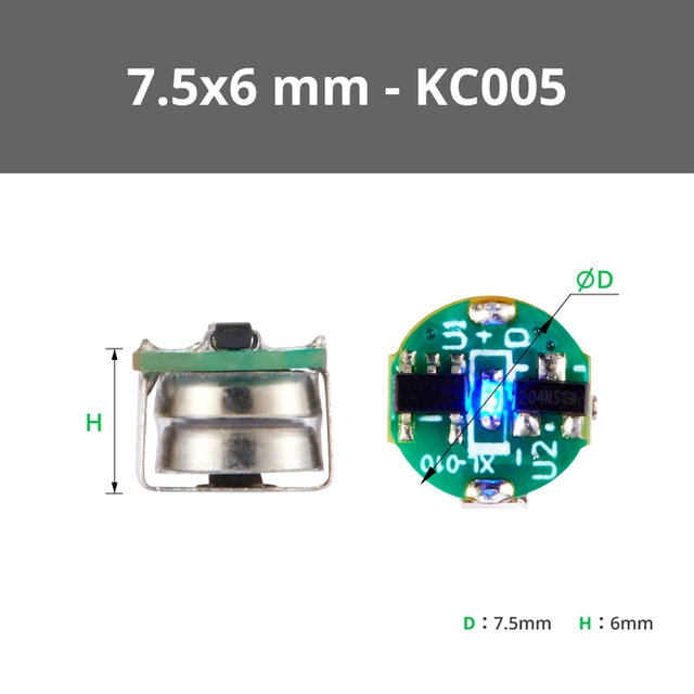 Single LED Magnetic Control Switch Light Blue 