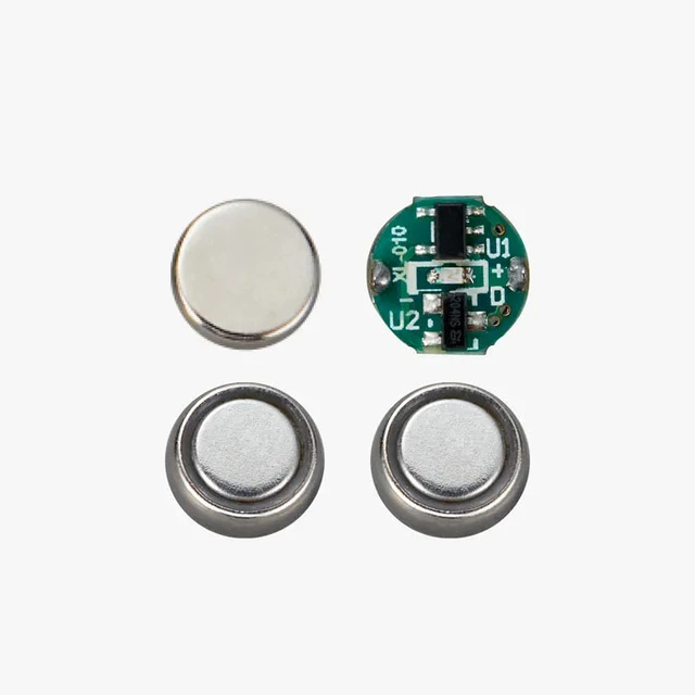 Single LED Magnetic Control Switch Light Blue 