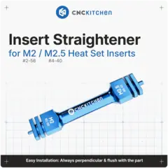 CNCKitchen Insert Straightener M2 - M2.5