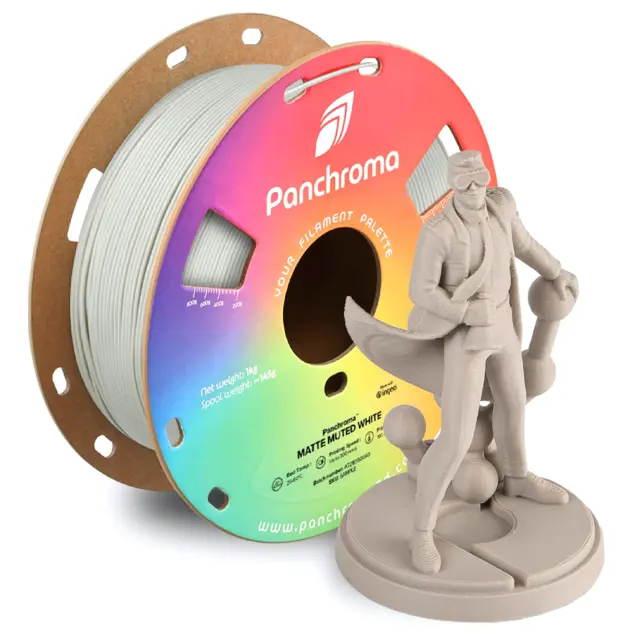 Polymaker Panchroma Matte PLA Muted White 