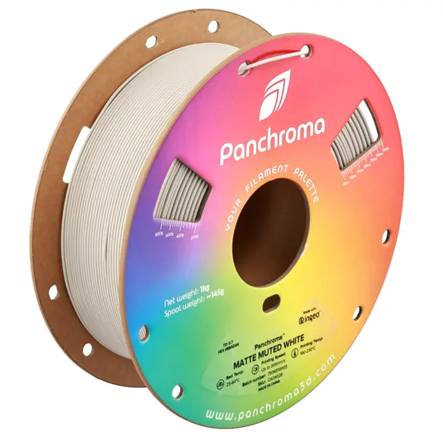 Polymaker Panchroma Matte PLA Muted White 