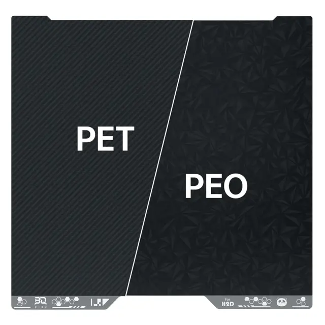 Biqu Panda Buildplate Designer PEO+ PET for H2D / H2S 