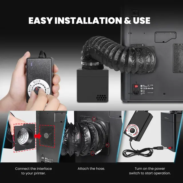 Mintion 3D Printer Filtration System V1 