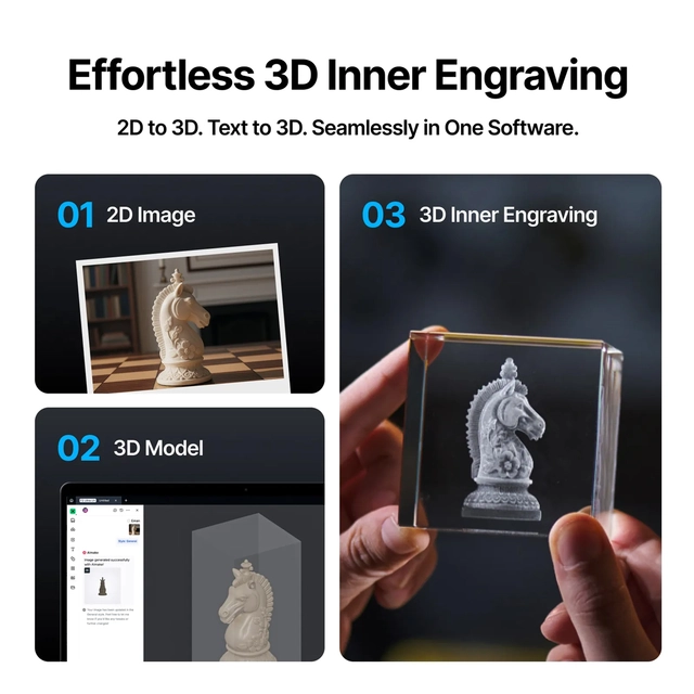 xTool F2 Ultra UV Laser Inkl Inner Engraving Pack 